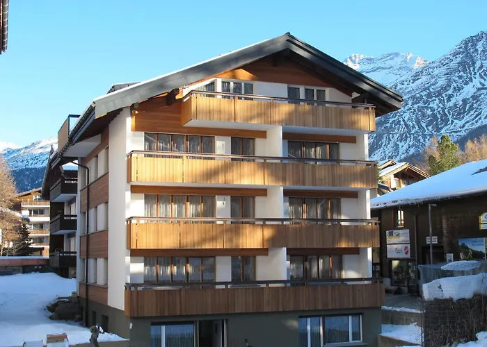 Daire Appartementhaus Venetz Saas105 Ruhige Lage Direkt An Skibushaltestelle Saas Fee