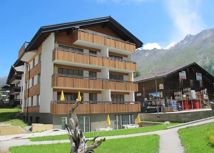 Appartementhaus Venetz Saas105 Ruhige Lage Direkt An Skibushaltestelle Daire Saas Fee